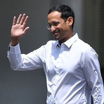 Eks Mendikbud Nadiem Makarim. (Twitter @nadiemmakarim)